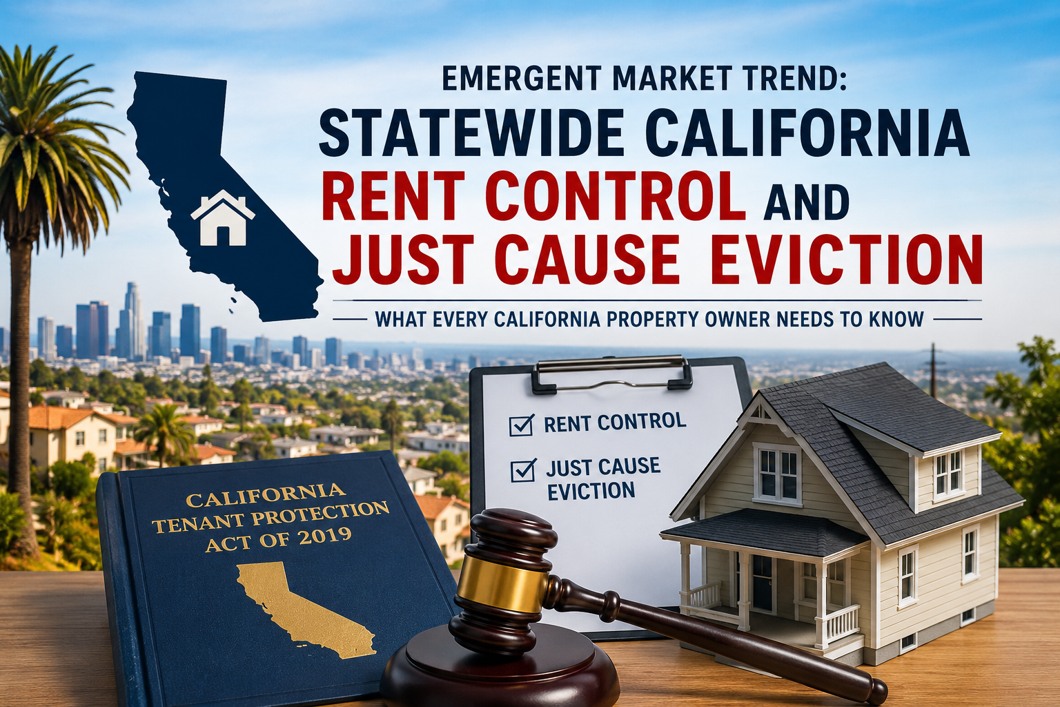 Emergent Market Trend Statewide California Rent Control and Just Cause Eviction