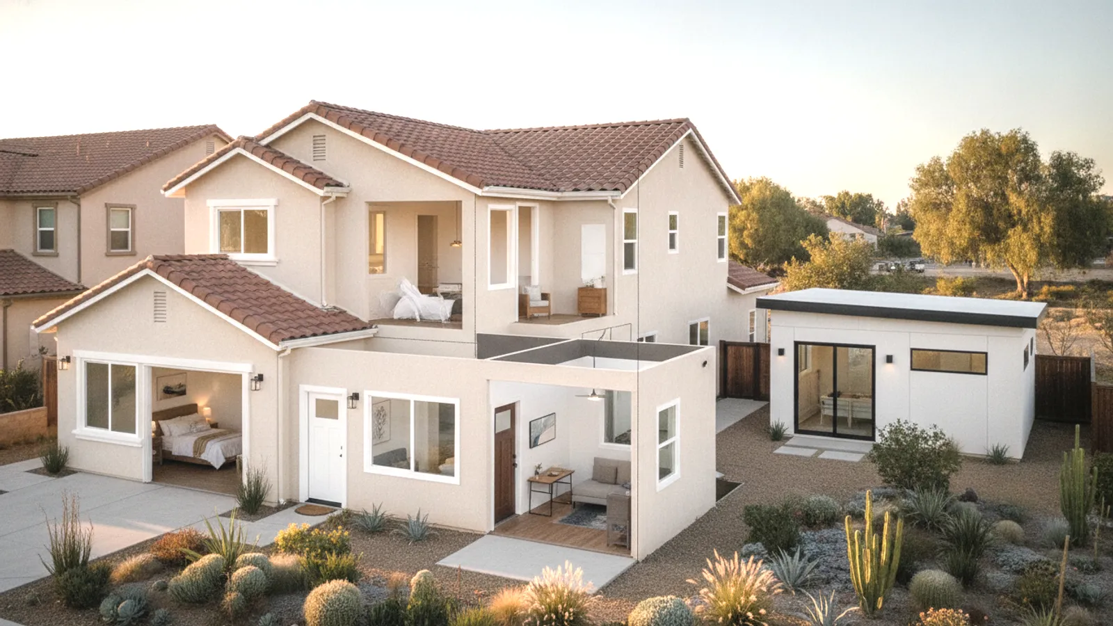 Interior Junior ADU, Garage Conversion, or Detached ADU: What Each One Really Costs